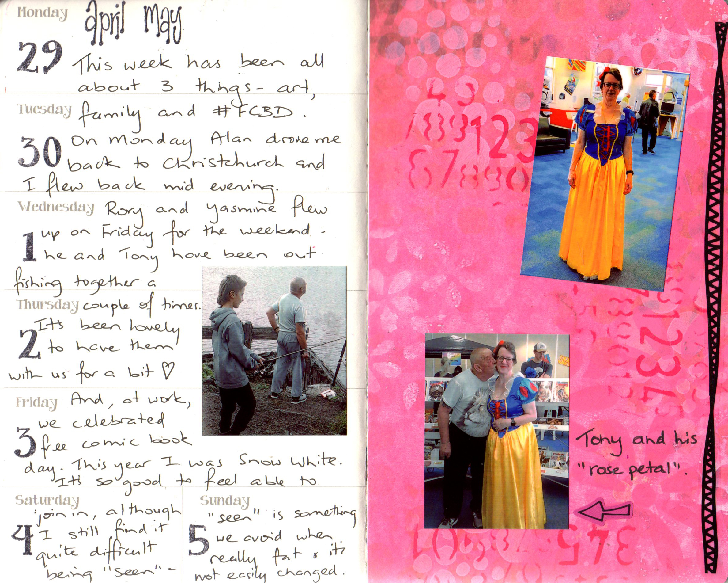 dyary first week may